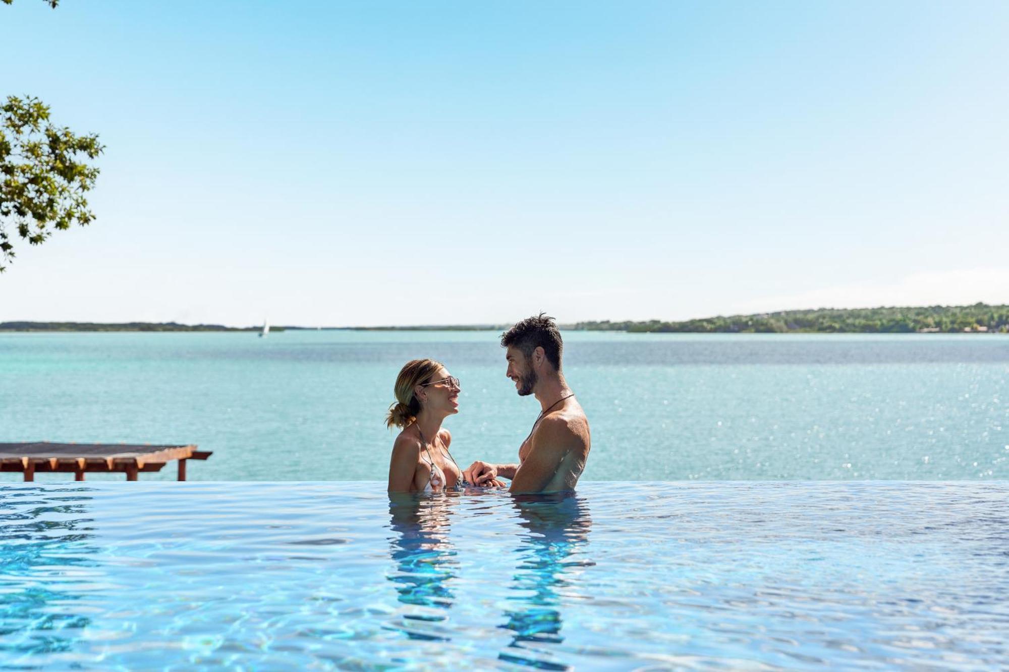 Cristalino Lagoon Front Hotel, Restaurant & Spa Bacalar Zewnętrze zdjęcie