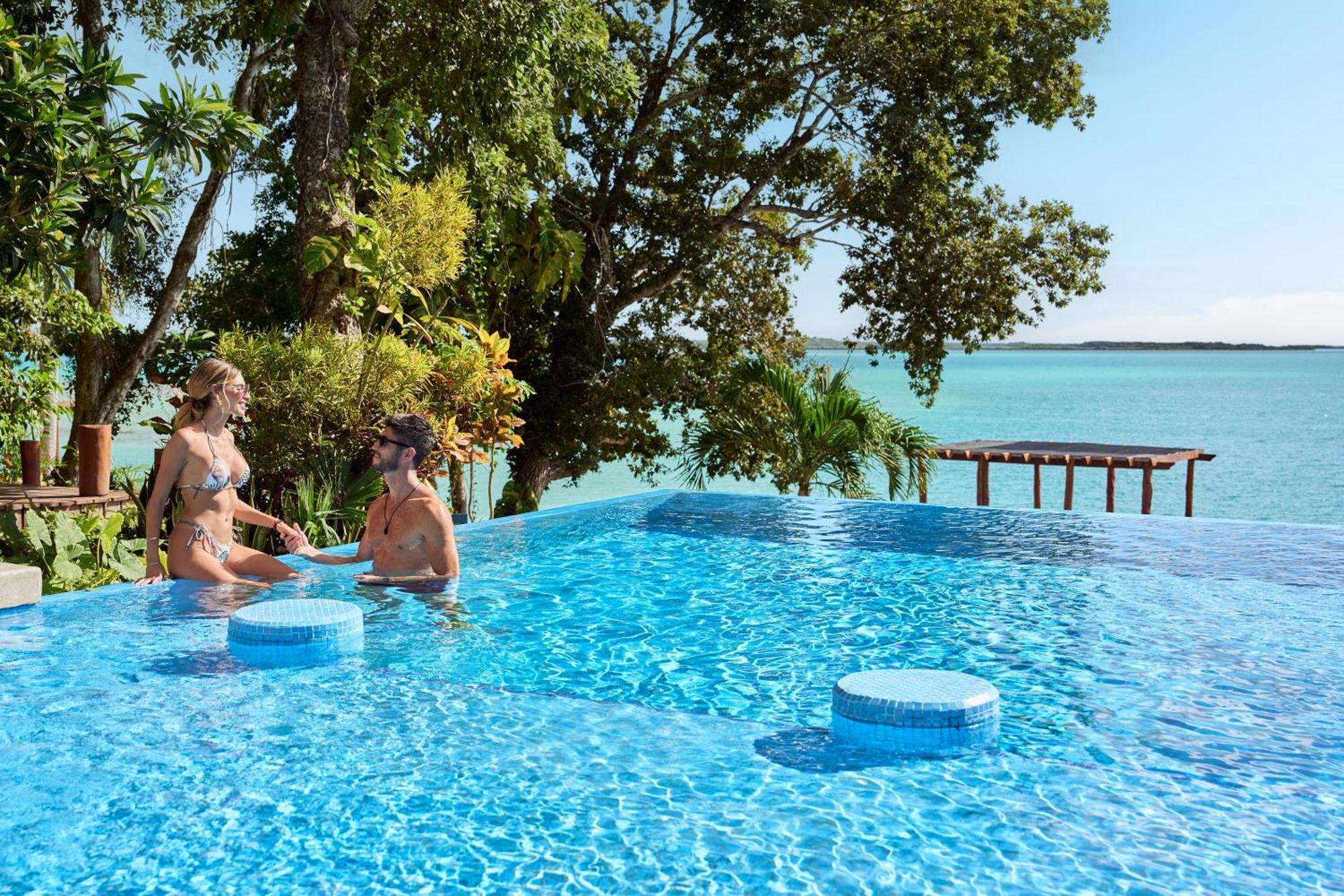 Cristalino Lagoon Front Hotel, Restaurant & Spa Bacalar Zewnętrze zdjęcie